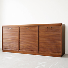 RUD.RASMUSSEN/Cabinet with tambour doors