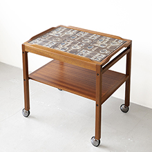 RoyalCopenhagen/Tile top tray trolley BACA