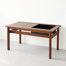 Ingvar Andersson / Planter bench in teak "FLORIDA"