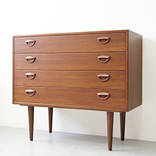 Kai Kristiansen / Chest of 4drawers in teak