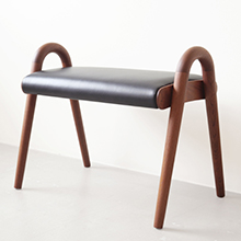 Vilhelm Lauritzen / Stool in teak