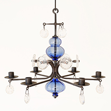 Erik Hoglund / Chandelier(blue)